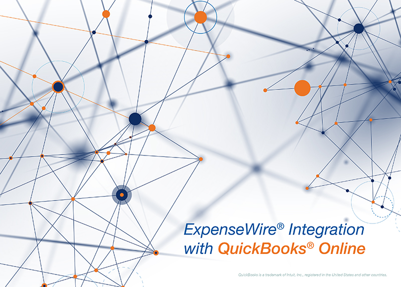 Expense wire integration with quickbooks