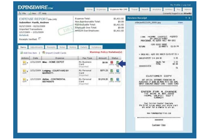 ExpenseWire Product Features